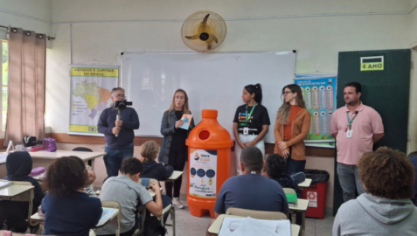 Trata Óleo nas Escolas chega à 3ª edição e envolve cerca de sete mil alunos da rede municipal de Nova Friburgo
